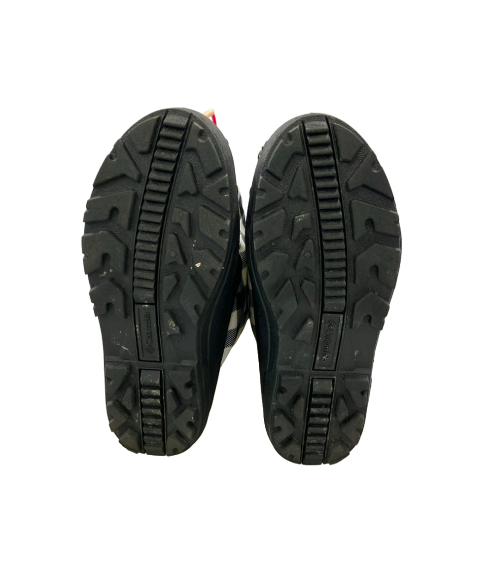 Columbia スノーブーツ 防寒 ギンガムチェック柄 BY1311-010 キッズ SIZE 22.0 コロンビア