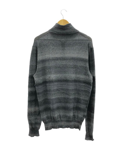 訳あり イザイア 長袖ハーフジップカシミヤニット メンズ SIZE S (S) ISAIA