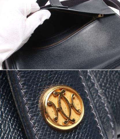 HERMES ショルダーバッグ 肩掛け 〇R刻印 1988年製 ゴールド金具 ヌメア レディース メンズ エルメス