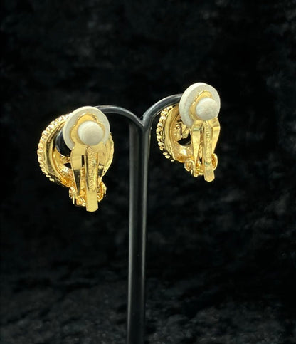 美品 ニナリッチ イヤリング ロゴ レディース NINA RICCI