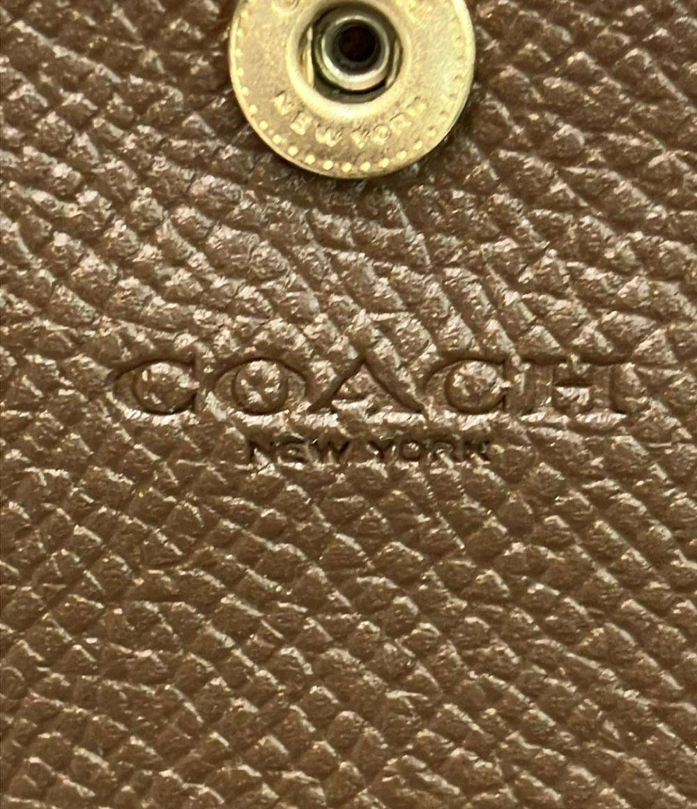 美品 COACH 二つ折り財布 レディース コーチ
