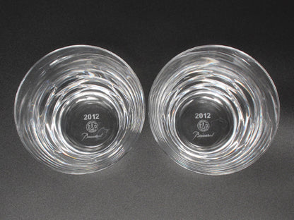 Baccarat イヤータンブラー グラス 2点セット ペア 2012 ローラ バカラ