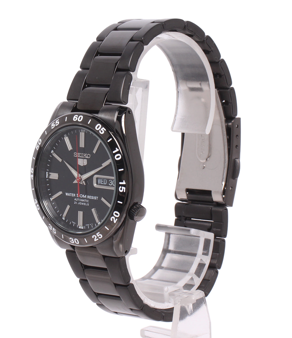 SEIKO 腕時計 SEIKO 5 セイコーファイブ 自動巻き ブラック SNKE03K1 メンズ セイコー