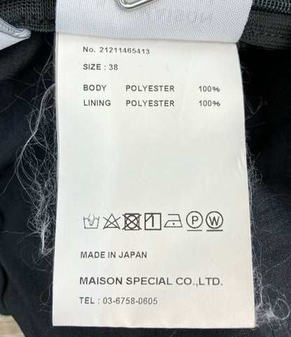 MAISON SPECIAL イージーパンツ ワイド シアー 21211465413 レディース SIZE 38 (M) メゾンスペシャル