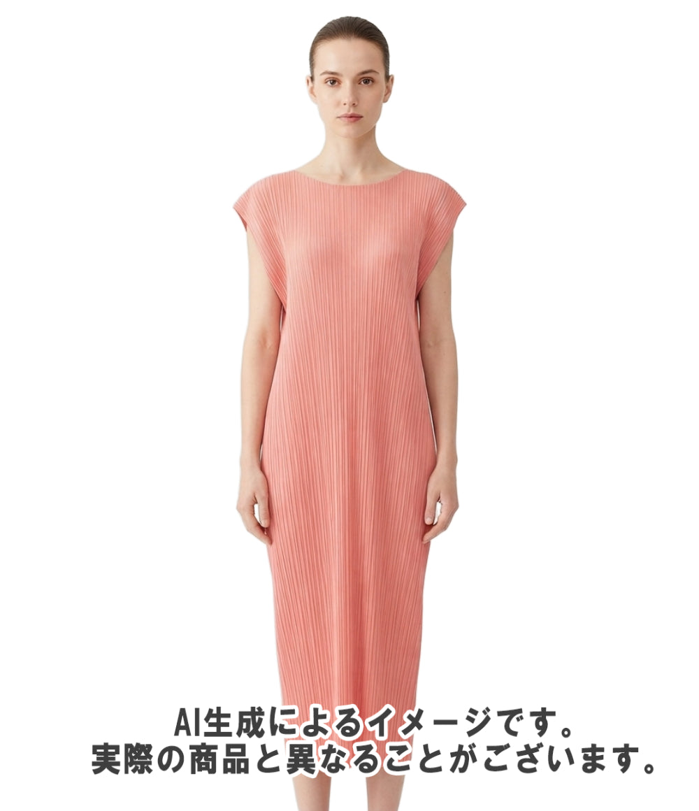PLEATS PLEASE ノースリーブワンピース PP03-JH127 レディース SIZE 4 (L) プリーツプリーズ
