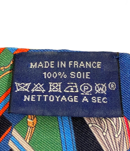 HERMES スカーフ シルク100% ツイリー SPRINGS SPRINGS レディース エルメス