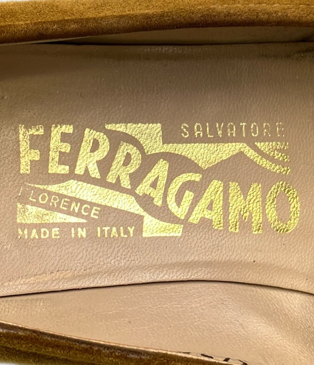 Salvatore Ferragamo ローファー パンプス ガンチーニ DS34725 レディース SIZE 6 サルヴァトーレフェラガモ