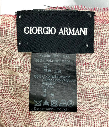 美品 GIORGIO ARMANI ストール レディース ジョルジオアルマーニ