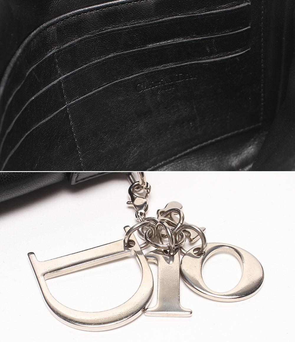 Christian Dior チェーンショルダーバッグ 斜め掛け カナージュ レディース クリスチャンディオール