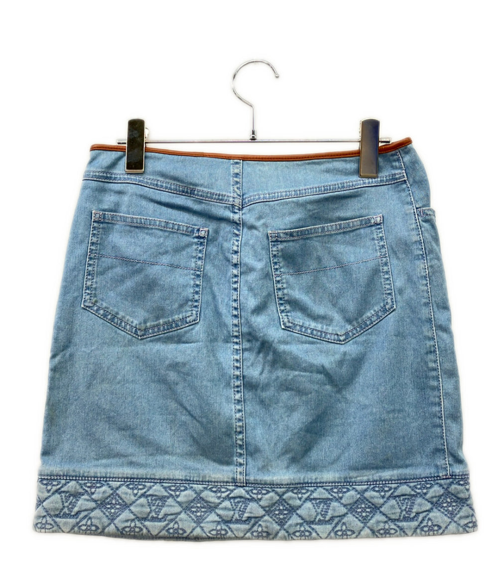LOUIS VUITTON デニム スカート WSSK01DBC レディース SIZE 38 (M) ルイ・ヴィトン