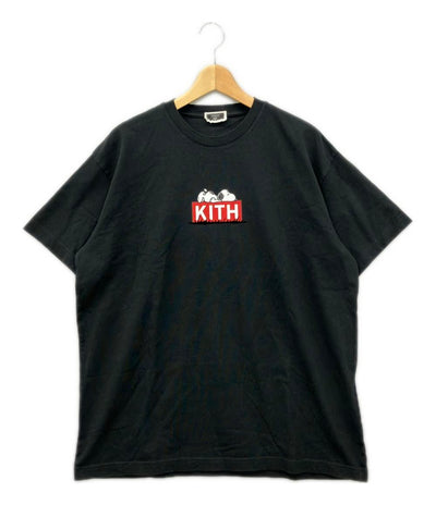 美品 キス Peanuts 半袖Tシャツ×Snoopy メンズ SIZE L KITH ピーナッツ