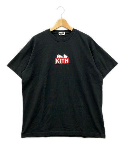 美品 キス Peanuts 半袖Tシャツ×Snoopy メンズ SIZE L KITH ピーナッツ