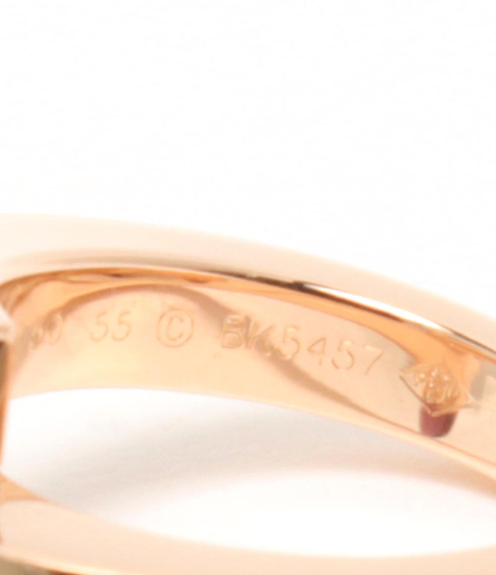 美品 Cartier リング 指輪 K18 ガーネット メノット BK5457 レディース SIZE 14号 カルティエ