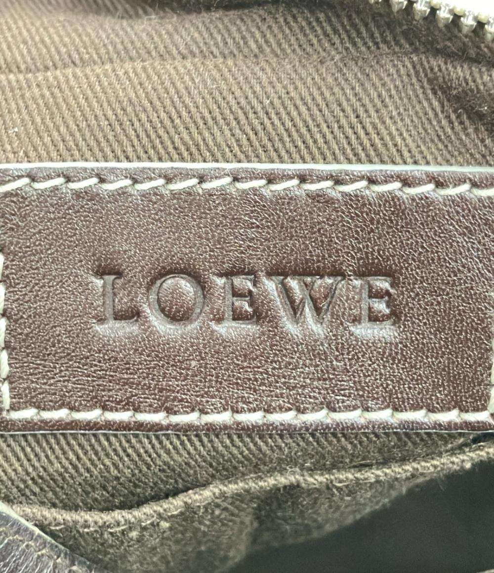 LOEWE ハンドバッグ アナグラム柄 PVC レザー 290502 レディース ロエベ