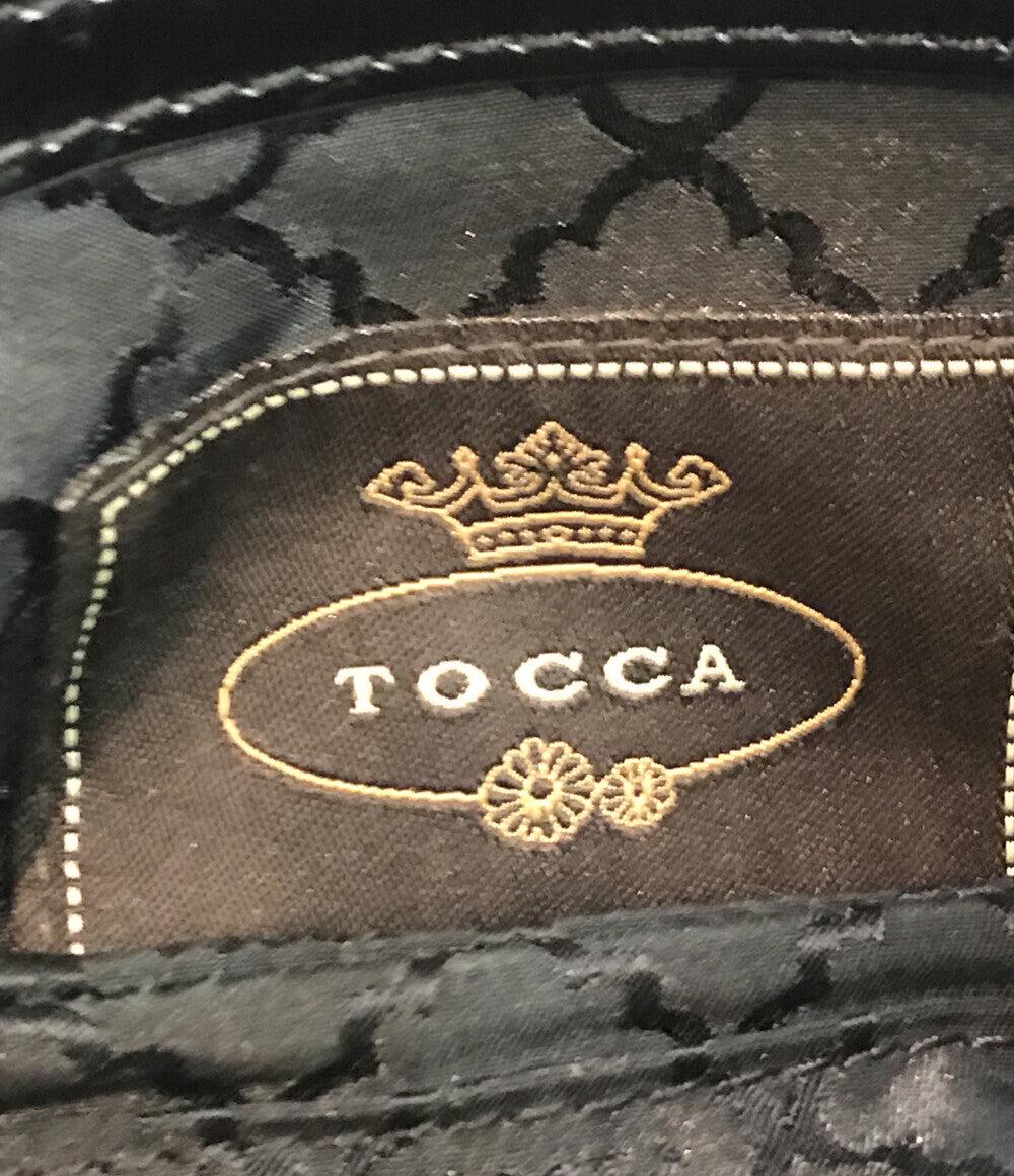 トッカ  2way リボンクラッチバッグ ナイロンミニショルダーバッグ 斜め掛け      レディース   TOCCA