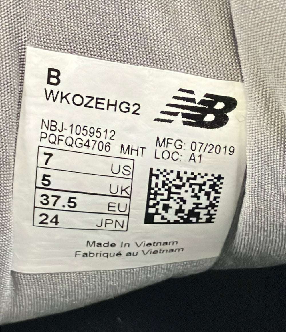 美品 NEW BALANCE ローカットスニーカー WKOZEHG2 レディース SIZE 24.0 (L) ニューバランス
