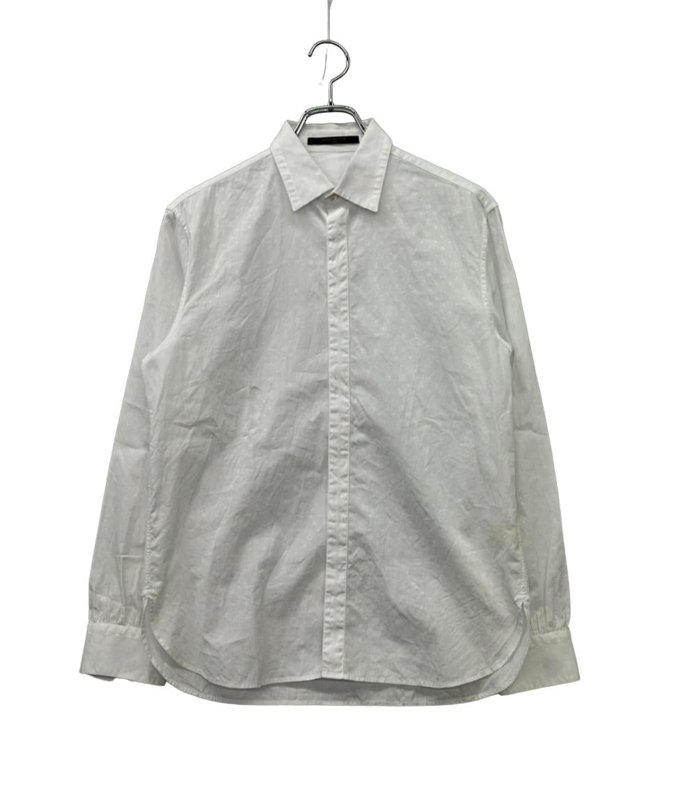 LOUIS VUITTON 長袖シャツ モノグラム メンズ SIZE XS ルイ・ヴィトン