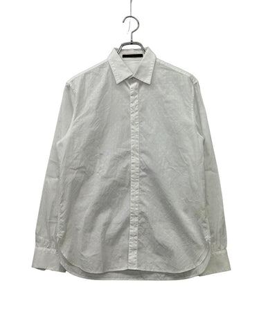 LOUIS VUITTON 長袖シャツ モノグラム メンズ SIZE XS ルイ・ヴィトン