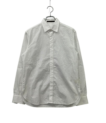 LOUIS VUITTON 長袖シャツ モノグラム メンズ SIZE XS ルイ・ヴィトン