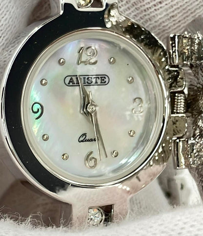 ABISTE 腕時計 クオーツ シェル レディース アビステ
