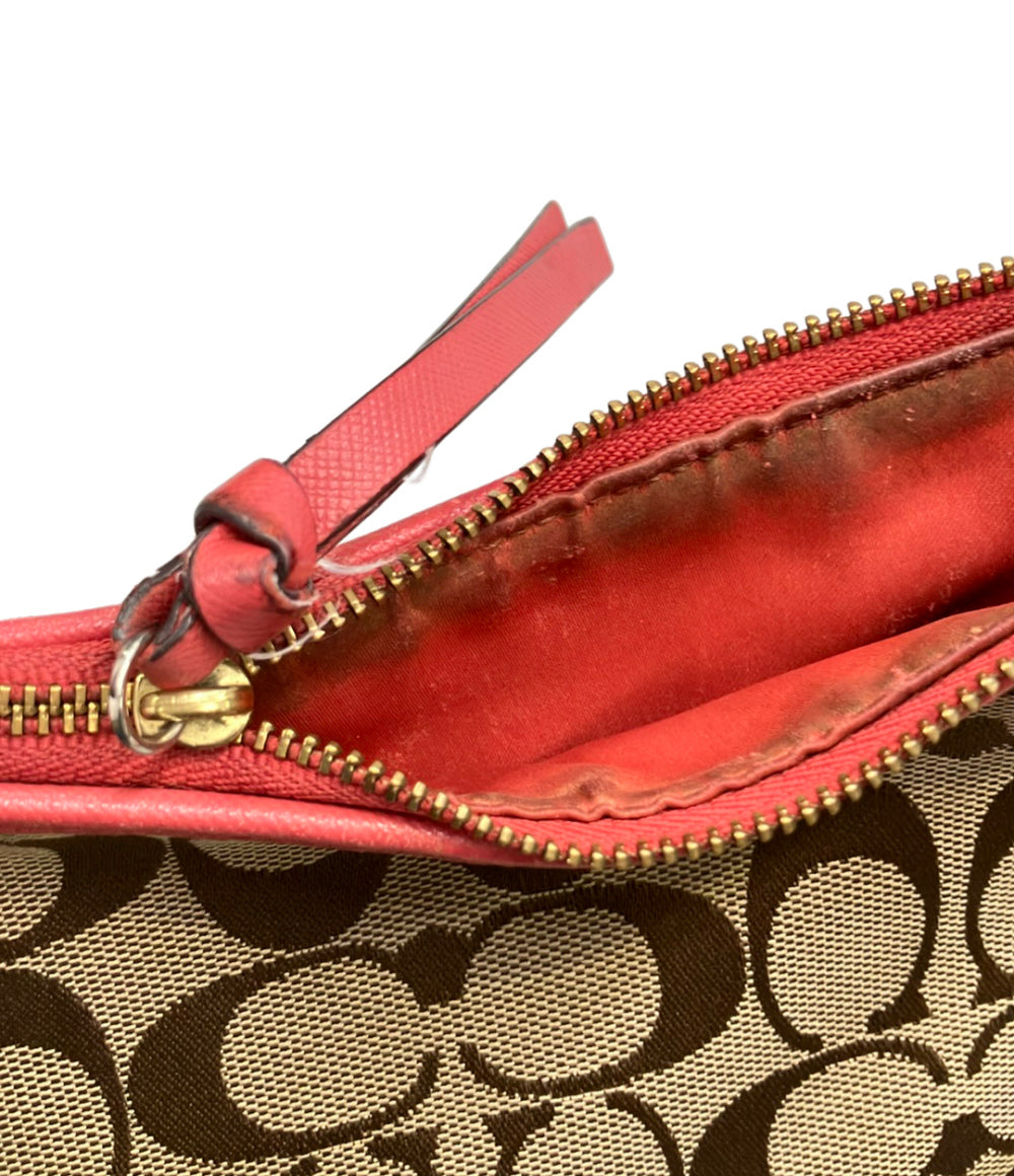 COACH 2way ハンドバッグ ショルダーバッグ 斜め掛け シグネチャー レディース コーチ