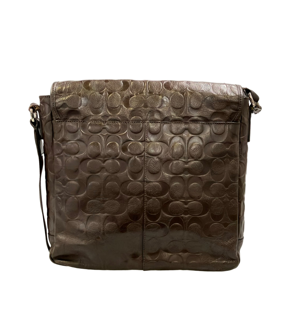 COACH コーチ　シグネチャー レザー ショルダーバッグ コーチ ショルダーバッグ レディース シグネチャー レッド COACH 27583
