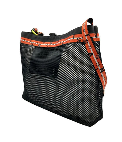 美品 SILNA MINACORO ショルダーバッグ 斜め掛け 肩掛け メッシュバッグ レディース シルナミナコロ