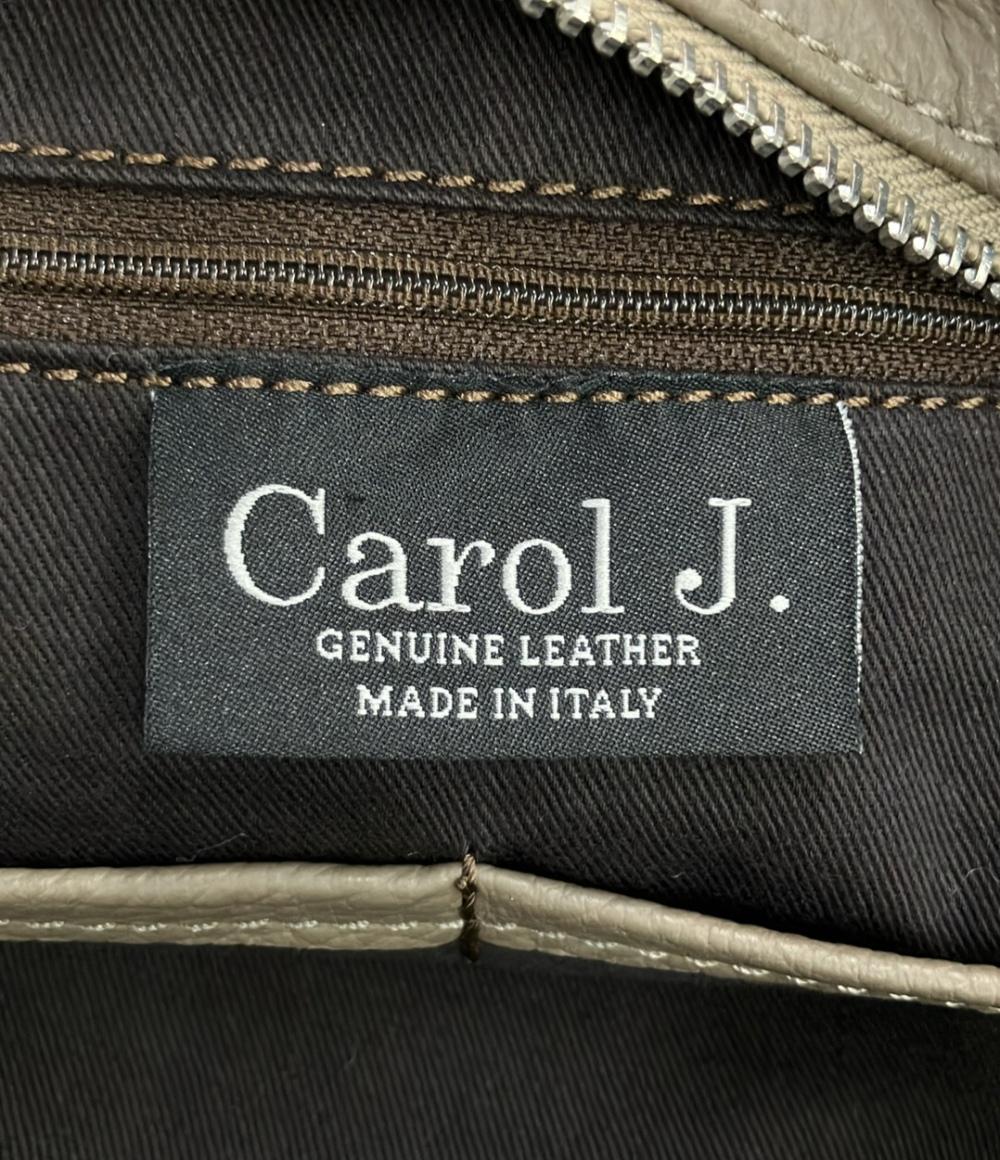 Carol.J ハンドバッグ ショルダーバッグ 2WAY 斜め掛け レザー レディース キャロルジェイ