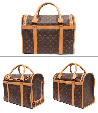 LOUIS VUITTON ペット キャリーバッグ 小型犬用 サックシャン40 モノグラム M42024 レディース メンズ ルイ・ヴィトン