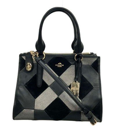 COACH ハンドバッグ ショルダーバッグ  2WAY 斜め掛け クロスビー キャリーオール パッチワークレザー 36531 レディース コーチ