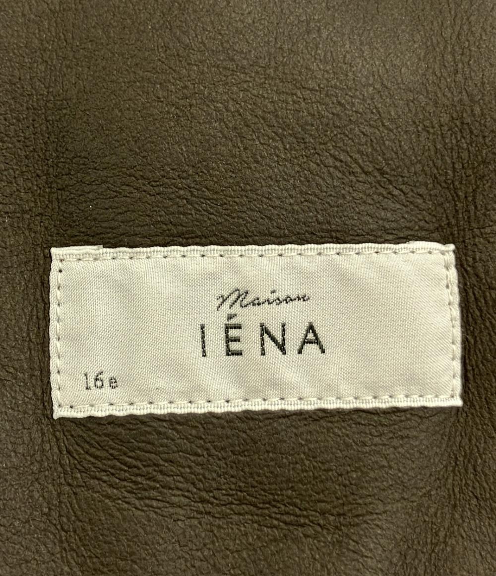 美品 IENA シープスキン ファームートンコート 25020900003030 レディース SIZE F (M) イエナ