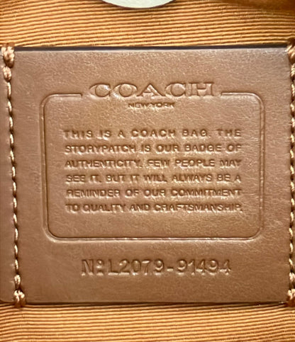 COACH ハンドバッグ ショルダーバッグ 2WAY 斜め掛け シグネチャー 91494 レディース コーチ