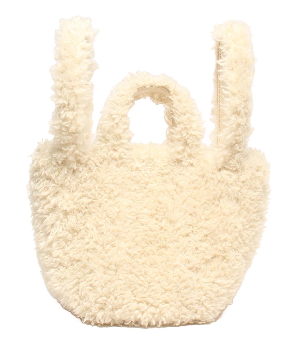 バレンシアガ 2wayハンドバッグ ショルダーバッグ 斜め掛け フェイクファー EVERYDAY 2.0 XS ノースサウス 672793 2AARE 9210 レディース BALENCIAGA