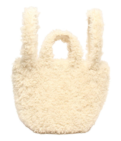 バレンシアガ 2wayハンドバッグ ショルダーバッグ 斜め掛け フェイクファー EVERYDAY 2.0 XS ノースサウス 672793 2AARE 9210 レディース BALENCIAGA