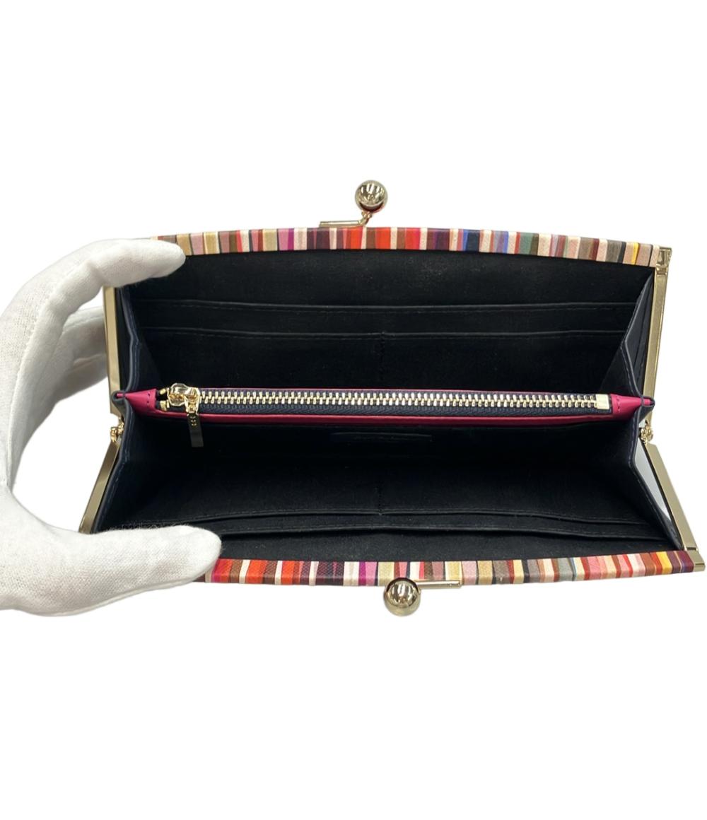 Paul Smith 長財布 がま口 レディース メンズ ポール・スミス