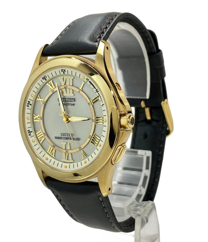 CITIZEN 腕時計 EXCEED エクシード ソーラー シルバー H430-T005705 メンズ シチズン