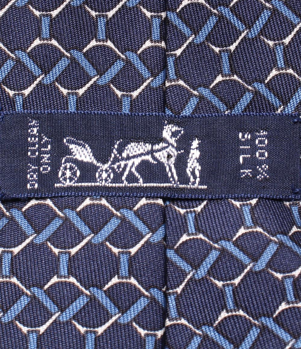 エルメス ネクタイ 　シルク100％ メンズ HERMES