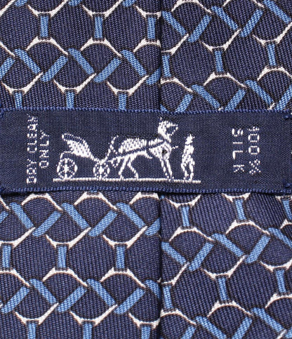 エルメス ネクタイ 　シルク100％ メンズ HERMES