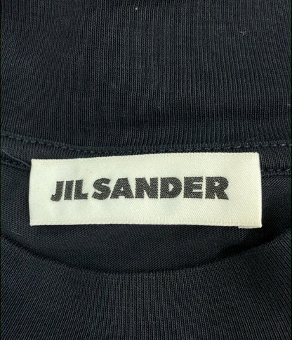 JIL SANDER モックネックオーバーサイズ半袖Tシャツ メンズ SIZE L ジルサンダー