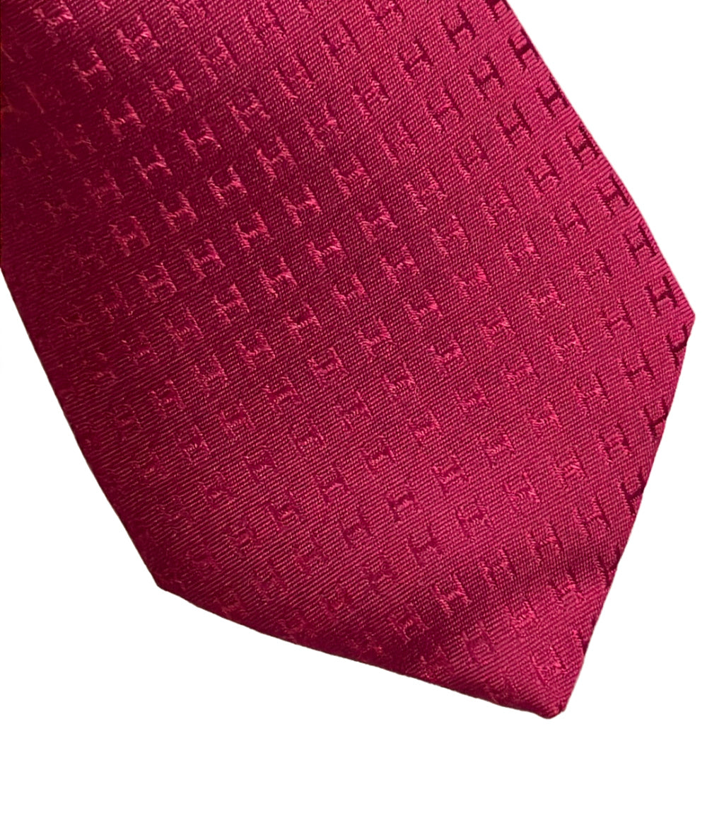 HERMES ネクタイ シルク100% メンズ エルメス