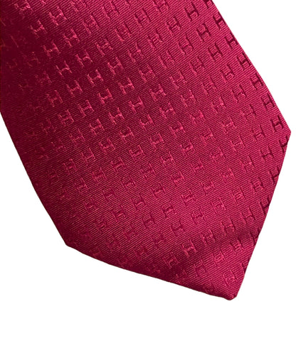 HERMES ネクタイ シルク100% メンズ エルメス