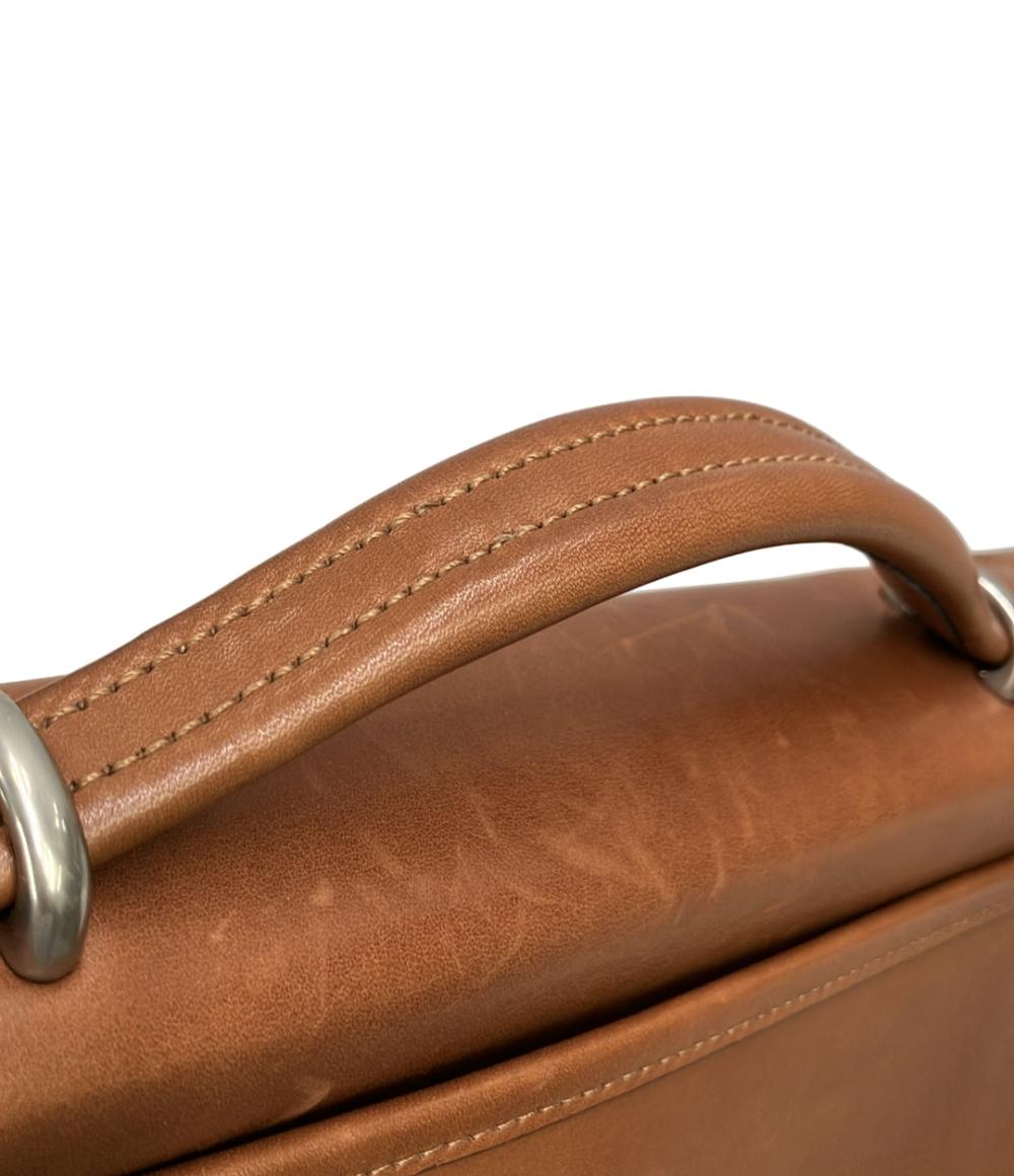 COACH メンズ コーチ シグネチャー レザー ブリーフケース 2way 茶黒 COACH ブリーフケース ショルダーバッグ 2WAY 斜め掛け レザー 5265