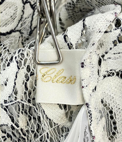 美品 GRACE Class バイカラーレースシャツワンピース 0222131108 レディース SIZE 36 (S) グレースクラス