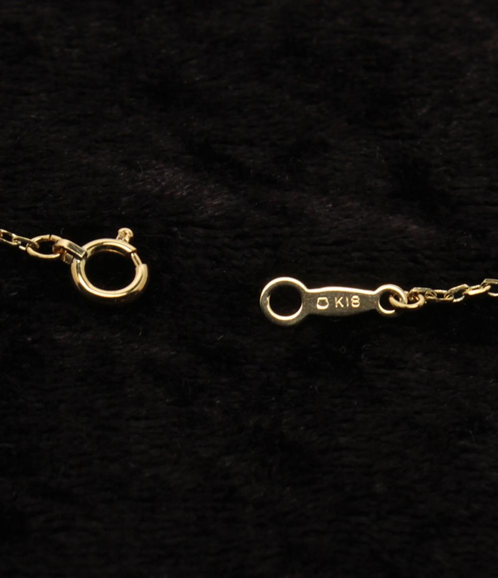 美品 ミキモト ネックレス K18 パール レディース MIKIMOTO