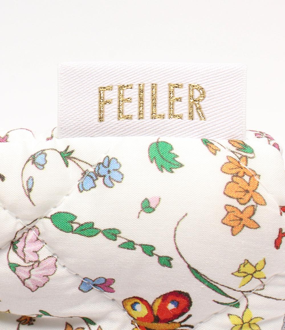 美品 フェイラー ポーチ リバティ コラボ ハイジ フェイラー ガーデン レディース FEILER