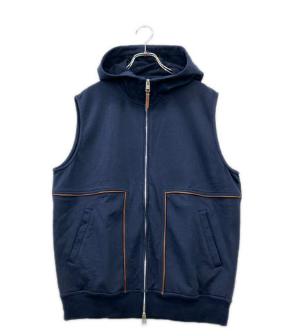 Brunello Cucinelli フード付き ジップアップベスト メンズ SIZE M ブルネロクチネリ