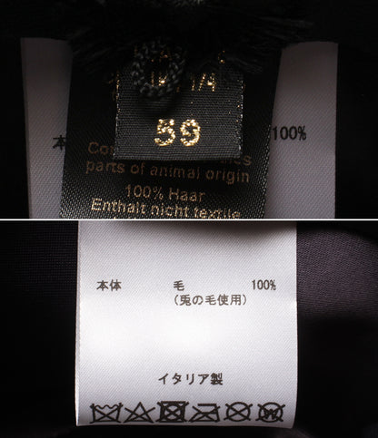 Borsalino ハット ラビットファーフェルト メンズ SIZE 59 ボルサリーノ