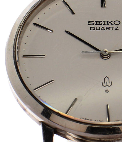 SEIKO 腕時計 クオーツ ホワイト 4120-9010 メンズ セイコー