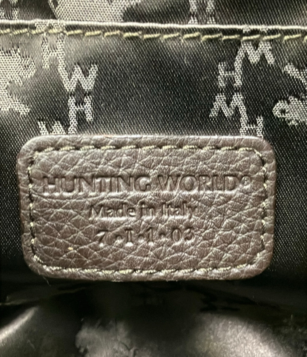 美品 HUNTING WORLD ポーチ レディース ハンティングワールド
