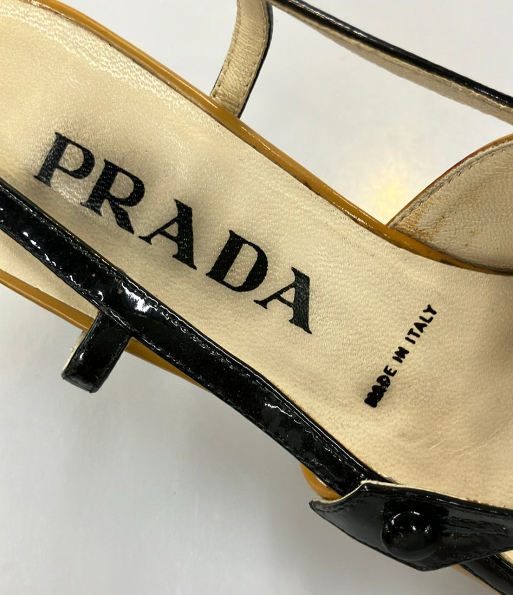 PRADA メリージェーンスクエアトゥサンダル レディース SIZE 36 (23cm) プラダ